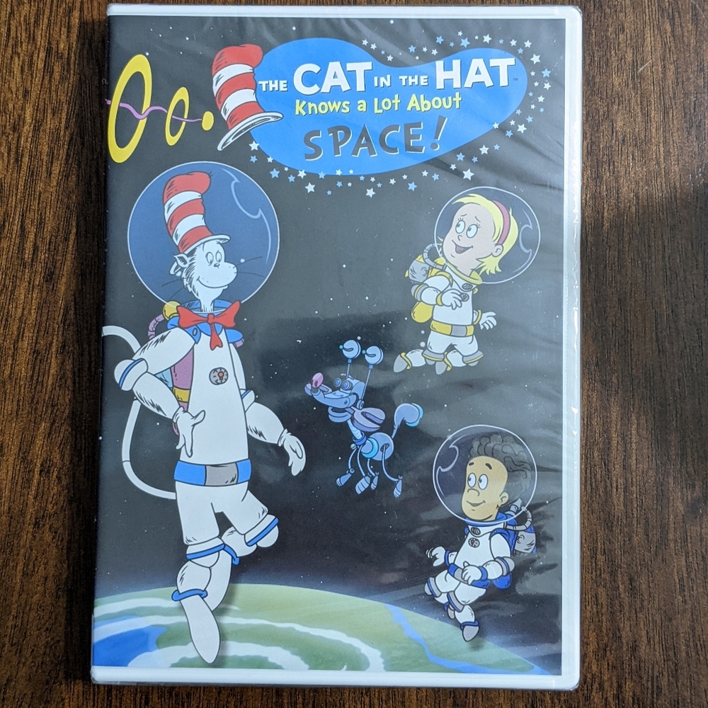The Cat In The Hat Knows A Lot About Space New DVD (Run Time Approx. 60 minutes)